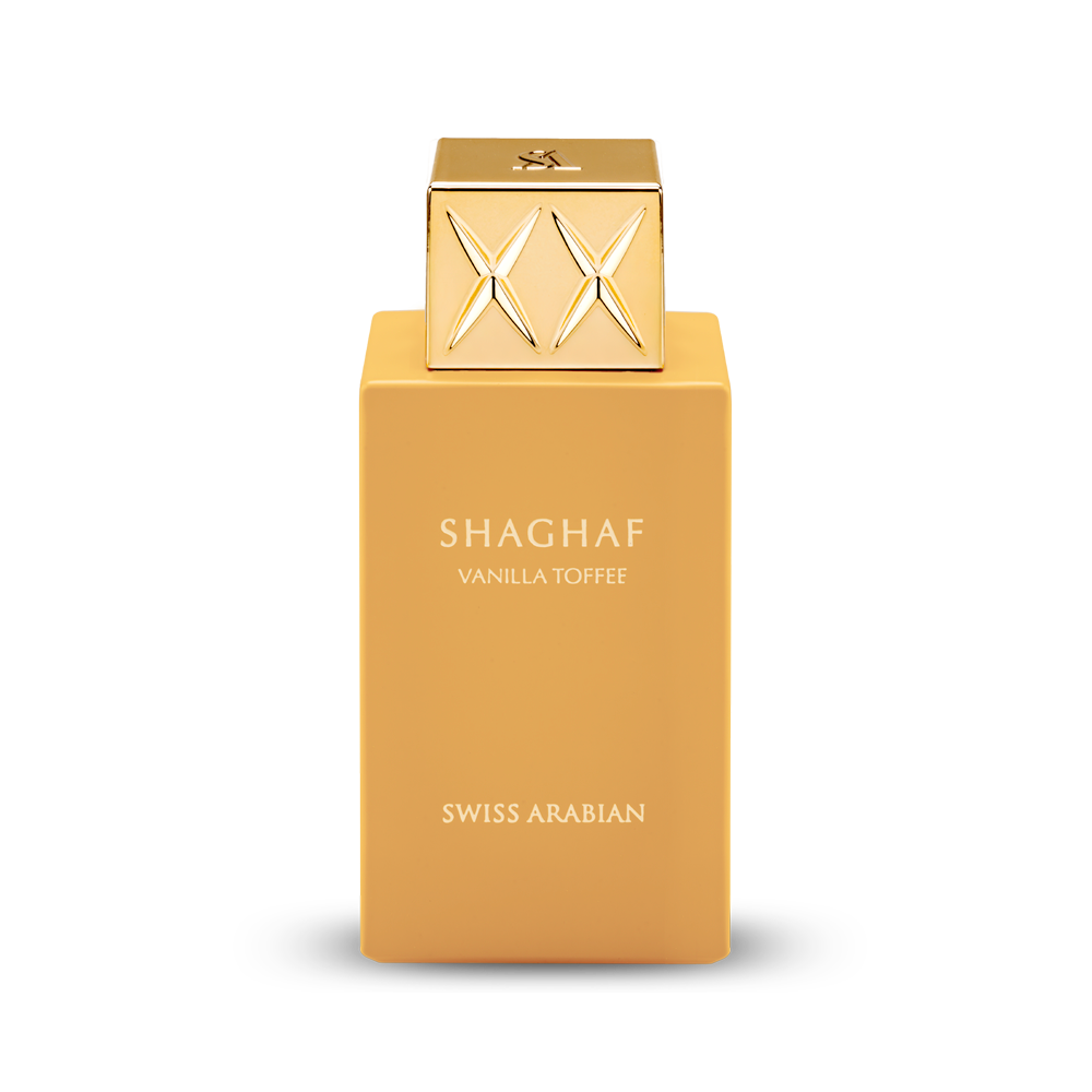 Shaghaf Vanilla Toffee Perfume 75ml – A Sweet and Exotic Gourmand Fragrance